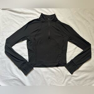 lululemon athletica Black Long Sleeve zip up Top